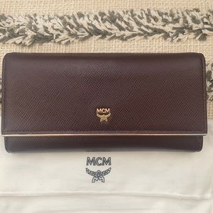 Authentic MCM Long Wallet